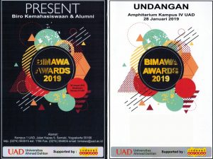 Bimawa Award 2019 @Amphitarium UAD kampus 4