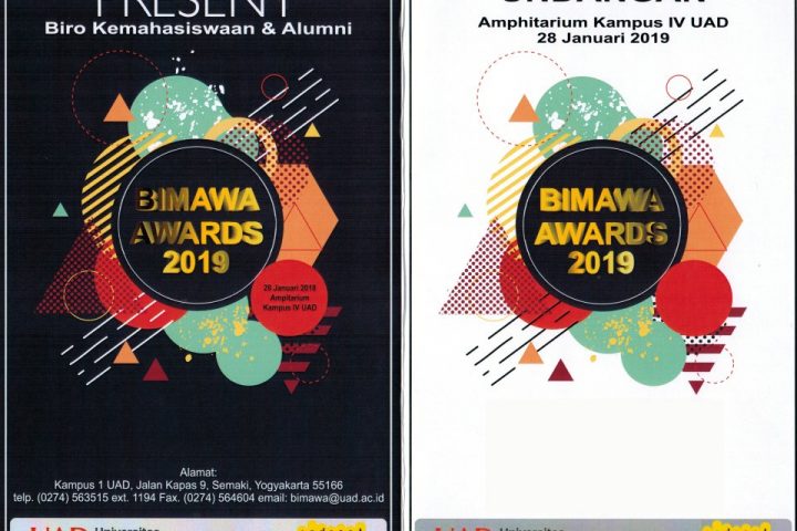 Bimawa Award 2019 @Amphitarium UAD kampus 4